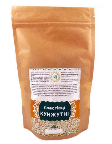 Пластівці кунжутні, EcoLiya, 100 г