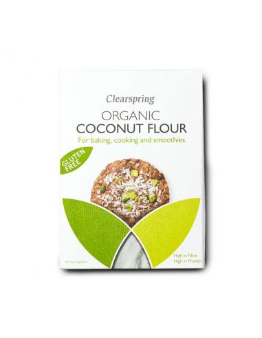 Борошно кокосове, Clearspring, 400г