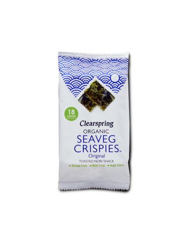 Водорості морські хрусткі органічні, Clearspring, 5 г