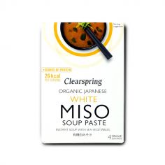 Паста для приготування білого Місо супу з МВ, Clearspring, 4*15г