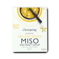 Суміш для приготування білого Місо супу з тофу, Clearspring, 4*10 г