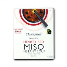 Суміш для приготування червоного Місо супу, Clearspring, 4*10 г