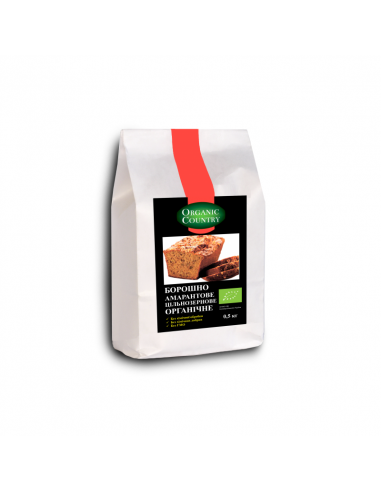 Борошно амаранта цільнозернове, Україна, Organic Country, 500 г