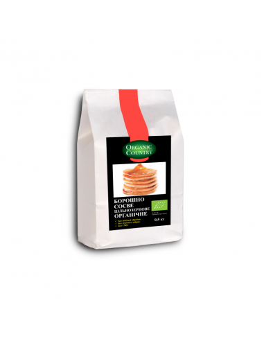 Борошно сої цільнозернове, Україна, Organic Country, 500 г