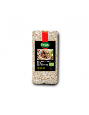 Крупа гречана січка, Україна, Organic Country, 400г