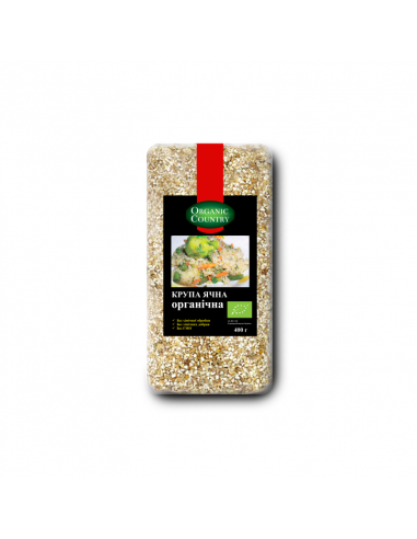 Крупа ячмінна органічна, Украина, Organic Country,400г
