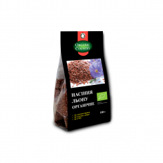 Насіння льону органічне, Україна, Organic Country, 100г