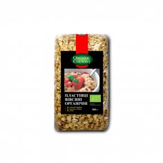 Пластівці вівсяні без термообробки, Україна, Organic Country, 300г