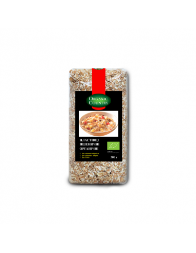 Пластівці пшеничні, Україна, Organic Country, 300г