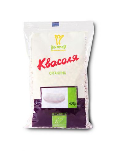 Крупа квасолі органічна, Екород, 400г