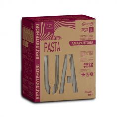Макаронні вироби амарантові без глютену "Локшина", Healthy & Delicious, 300г