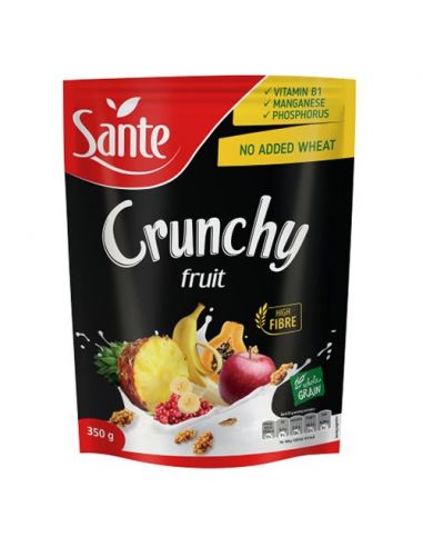 Кранчи с фруктами, Sante, 350г