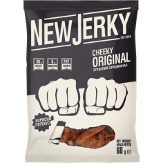 Снек "Зухвалий оріджинал", New Jerky, 60г