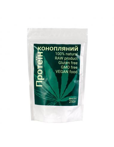 Протеїн конопляний, Івакан, 250 г