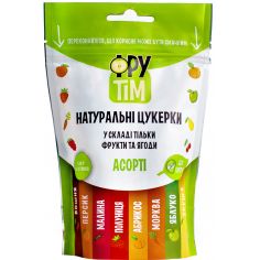 Цукерки натуральні асорті, ФруТім, 120г
