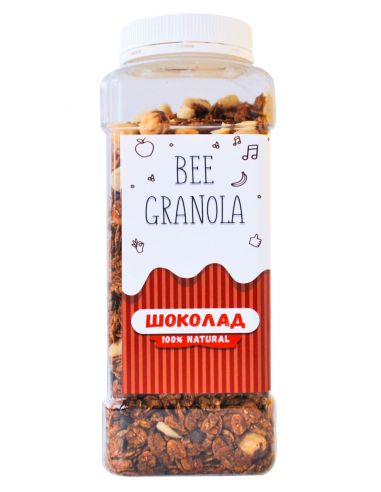 Гранола шоколад, Bee Granola, 500г