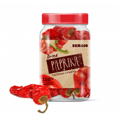 Перець сушений скибочками, ТМ Serjio, 60 г