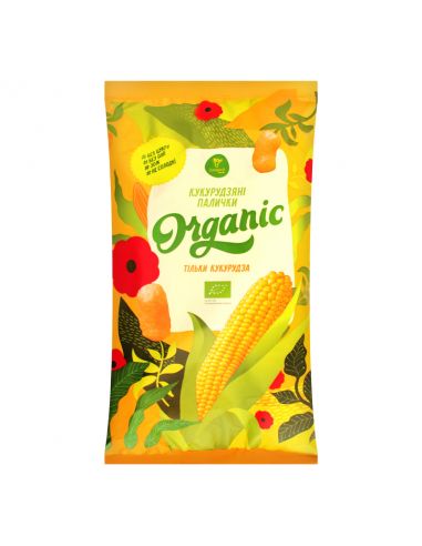 Палички кукурудзяні тільки кукурудза органічні, Екород, 50г