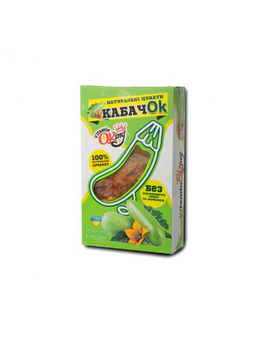 Цукати з кабачка, Vitaminoking, 80г