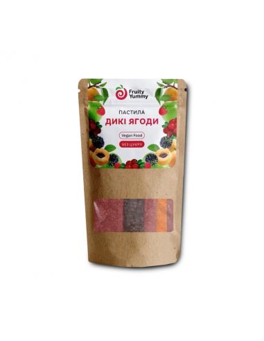 Пастила дикі ягоди, Fruity Yummy, 40г