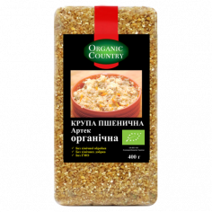 Крупа пшенична Артек, Україна, Organic Country, 400г