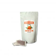 Обліпиха сушена подріблена, Berry drink, 4г*15