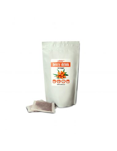 Обліпиха сушена подріблена, Berry drink, 4г*15