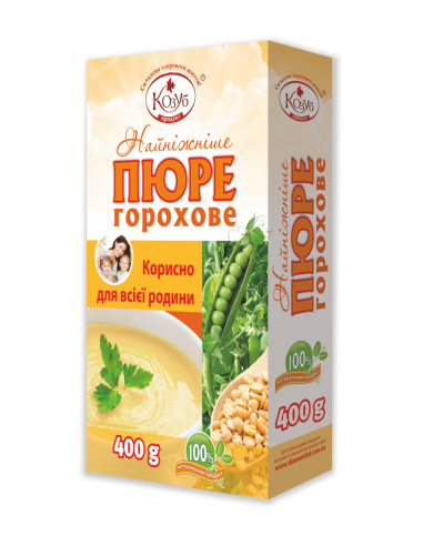 Пюре горохове, Козуб Продукт, 400 г