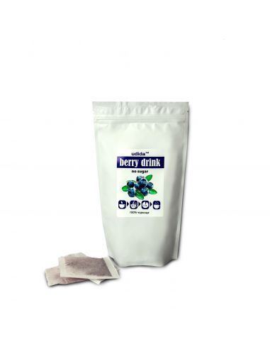 Чорниця сушена подріблена, Berry drink, 4г*15