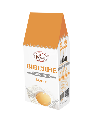 Борошно вівсяне, Козуб Продукт, 500г