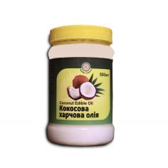 Олія кокосова нерафінована, Golden Chakra, 500мл