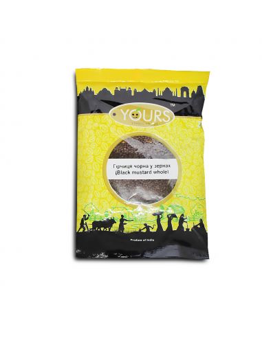 Гірчиця чорна в зернах, Yours ethnic foods, 100г