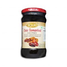 Чатні, індійська кисло-солодка приправа з фініками та тамариндом, Yours ethnic foods, 323г