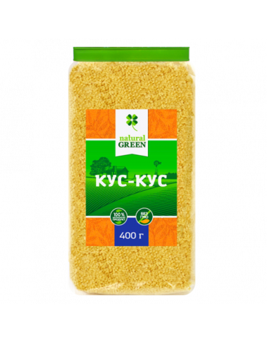 Кус-кус, NATURAL GREEN, 400г