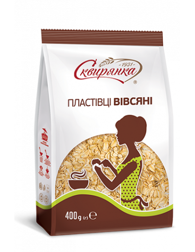 Пластівці вівсяні, Сквирянка, 400г
