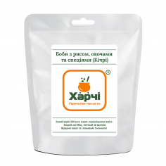 Боби з рисом, овочами та спеціями, Харчі, 85г