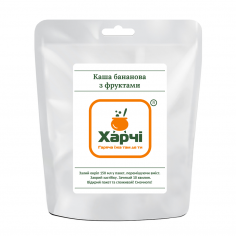 Каша бананова з фруктами, Харчі, 85г