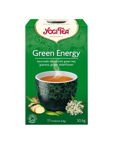 Чай "Green Energy", Yogi Tea, пакет, 1,8г