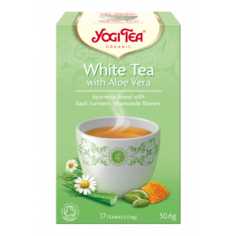 Чай "White Tea" с алоэ вера, Yogi Tea, пакет, 1,8г