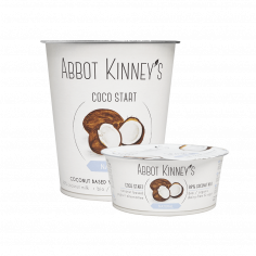 Йогурт кокосовий натуральний, Abbot Kinney's, 125мл