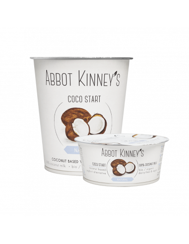 Йогурт кокосовий натуральний, Abbot Kinney's, 125мл