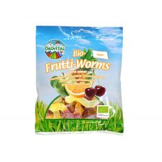 Цукерки желейні Черв`ячки без желатину, Okovital, 100 г