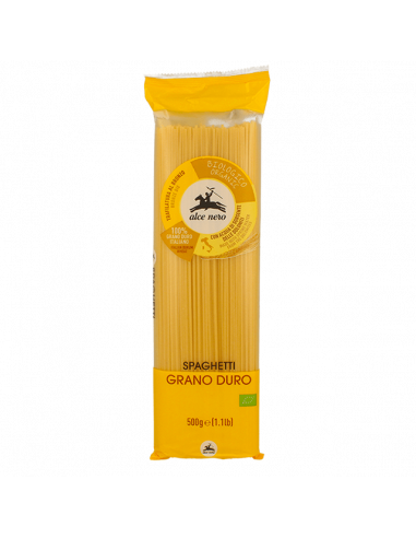 Макарони Spagetti (пшениця тверда), Alce Nero, 500 г