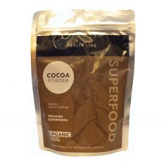 Какао - порошок органічний  Cocoa Powder , Health Link, 250г