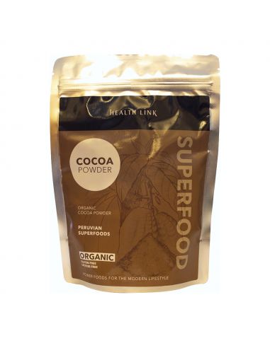 Какао - порошок органічний  Cocoa Powder , Health Link, 250г