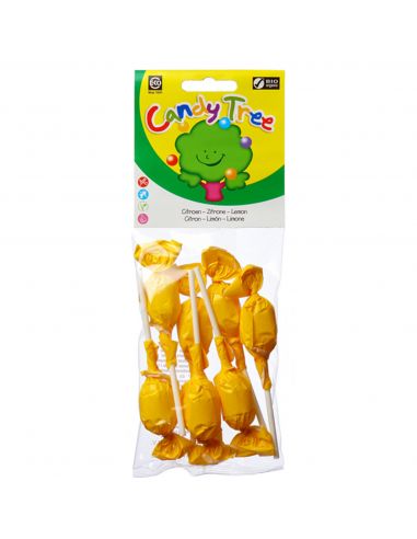 Льодяник на паличці лимонний, Candy Tree, 10г