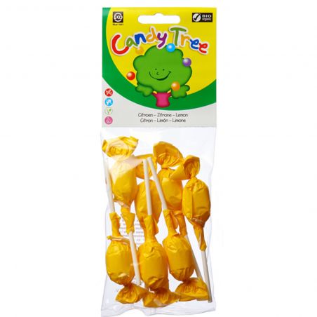 Льодяник на паличці лимонний, Candy Tree, 10г
