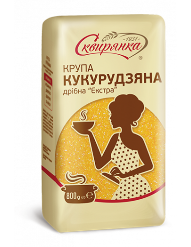 Крупа кукурудзяна мілка єкстра, Сквирянка, 800г