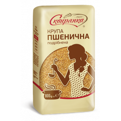 Крупа пшениці подрібленої шліфованої, Сквирянка, 800г