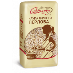 Крупа ячмінна №1 перлова, Сквирянка, 800г